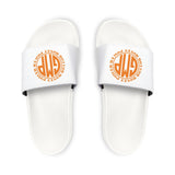 Men's Custom Monogram Slide Sandals – Removable Strap Casual Pool & Beach Slides