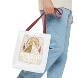 Tote Bag — 'God Money & Power' Pyramid Graphic Tote