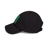 Embroidered Virgin Mary Dad Cap — Green Square Religious Baseball Hat