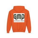 Youth Hoodie — GMP 'God Money Power' Logo Pullover