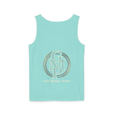 GMP Monogram Tank Top — Gold Metallic Circle Logo