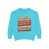 Put GOD First Hustle for the Money Sweatshirt