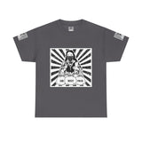 T-Shirt — 'God Money Power' Retro Buddha Graphic Tee