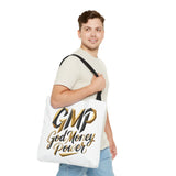 God Money Power (GMP) Tote Bag — Inspirational Faith & Prosperity Canvas Tote