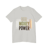 God Money Power T-Shirt — Faith & Success Graphic Tee