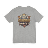 God Money Power Graphic Tee