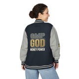 GMP God Money Power Letterman Jacket