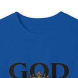 God Money Power- Skull Ultra Cotton Long Sleeve Tee