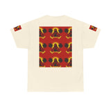Surf Saint T‑Shirt — Vintage Palm Beach Vibes ("Our Savior Protects" Banner)