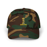 Dad Cap — Gold Crown 'Best Dad' Embroidered Baseball Hat
