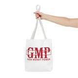 God Money Power (GMP) Red Logo Tote Bag – Faith & Wealth Statement Tote