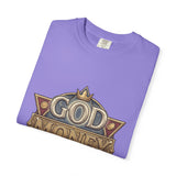 God Money Power Retro Crest T-Shirt
