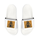 Men's Slide Sandals with Removable Strap — Vintage Biker Graphic