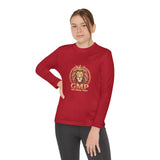 Youth Long Sleeve Tee — Gold Lion 'GMP' Athletic Team Shirt