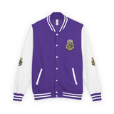 God Power Letterman Jacket — Retro Faith Varsity Coat