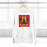 Reggae Sunset Hoodie — Palm Tree Rasta Graphic Fleece