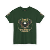 GMP Bald Eagle Graphic Tee — "God Money Power" Patriotic Shirt