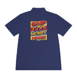 GMP God Money Power Graphic Polo Shirt – Retro Motivational Men's Sport Polo