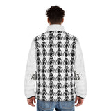 God Money Power Puffer Jacket — Graphic All-Over Print Jacket
