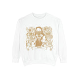 Graphic Sweatshirt — 'Love Money Power' Gold Crest Design