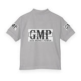 Youth Polo Shirt — "GMP (God Money Power)" Logo Athletic Polo
