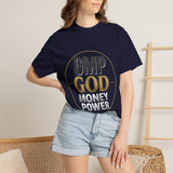GMP GOD Money Power Graphic T-Shirt — Inspirational Faith & Success Tee
