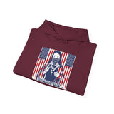 Patriotic Boxer Dog Hoodie — 'God, Money, Power' Americana Pullover