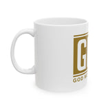 GMP "God Money Power" Ceramic Mug – Inspirational Faith & Prosperity Coffee Cup (11oz, 15oz)