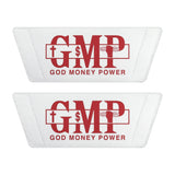 Youth Slides — "GMP" God Money Power Graphic Sandals