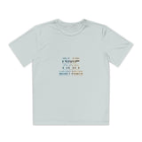 Youth Competitor Tee — "GMP GOD" Motivational Youth T‑Shirt
