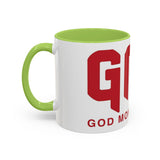 GMP Coffee Mug — Good Money Power Red Accent Ceramic Mug (11/15oz)