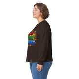 God Money Power Long Sleeve Tee — Inspirational Faith & Wealth Graphic Shirt