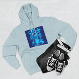 Hoodie - 'God Money Power' Graphic Fleece Pullover