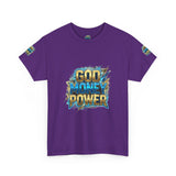 God Money Power T-Shirt — Bold Christian Faith & Prosperity Graphic Tee