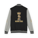 Letterman Jacket — "Champion King" Trophy Crest Varsity Jacket