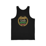 GMP God Money Power Laurel Tank Top — Motivational Faith & Wealth Graphic Tank