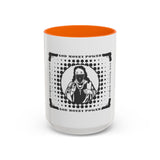 God Money Power Accent Coffee Mug – Bold Streetwear Religious Graphic (11/15oz)