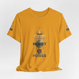 God Money Power T-Shirt — Bold Faith & Hustle Graphic Tee
