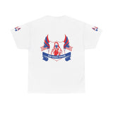 Patriotic 'God Money Power' Tee — Americana Flag Graphic T-Shirt
