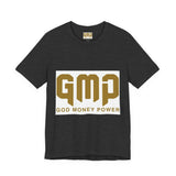GMP "God Money Power" Graphic Tee — Inspirational Faith & Prosperity Shirt