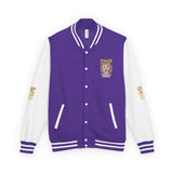 Letterman Jacket — GMP Gold Money Power Rose Varsity Jacket