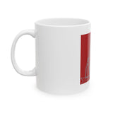 God Money Power Ceramic Mug — Religious Pop Art Coffee Cup (11oz/15oz)
