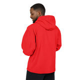 God Money Power- Orange Packable Anorak Jacket with Tiny Floral Chest Graphic