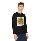 Youth Long Sleeve Tee — "GMP" Gold Money Power Logo