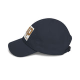 God Money Power Dad Cap — White Embroidered Baseball Hat