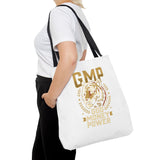 Tote Bag — GMP 'God Money Power' Tiger Crest Tote