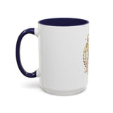 GMP Tiger Accent Coffee Mug — "God Money Power" Motivational 11/15oz Ceramic Mug