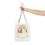 Tote Bag — 'God Money & Power' Pyramid Graphic Tote