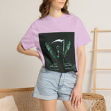 Angel Of Death- Grim Reaper Wings T-Shirt — Dark Gothic Scythe Graphic Tee