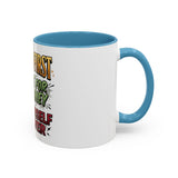 Inspirational Coffee Mug — "Put God First, Hustle for the Money, Put Yourself in Power"
